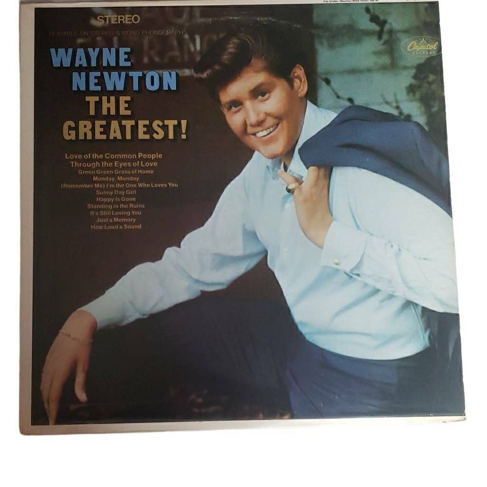 Wayne Newton Vinyl Record Case‎